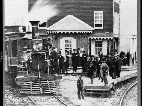 Delayed at the Hanover junction in 1863