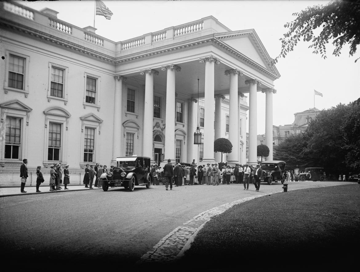 North side of the White House