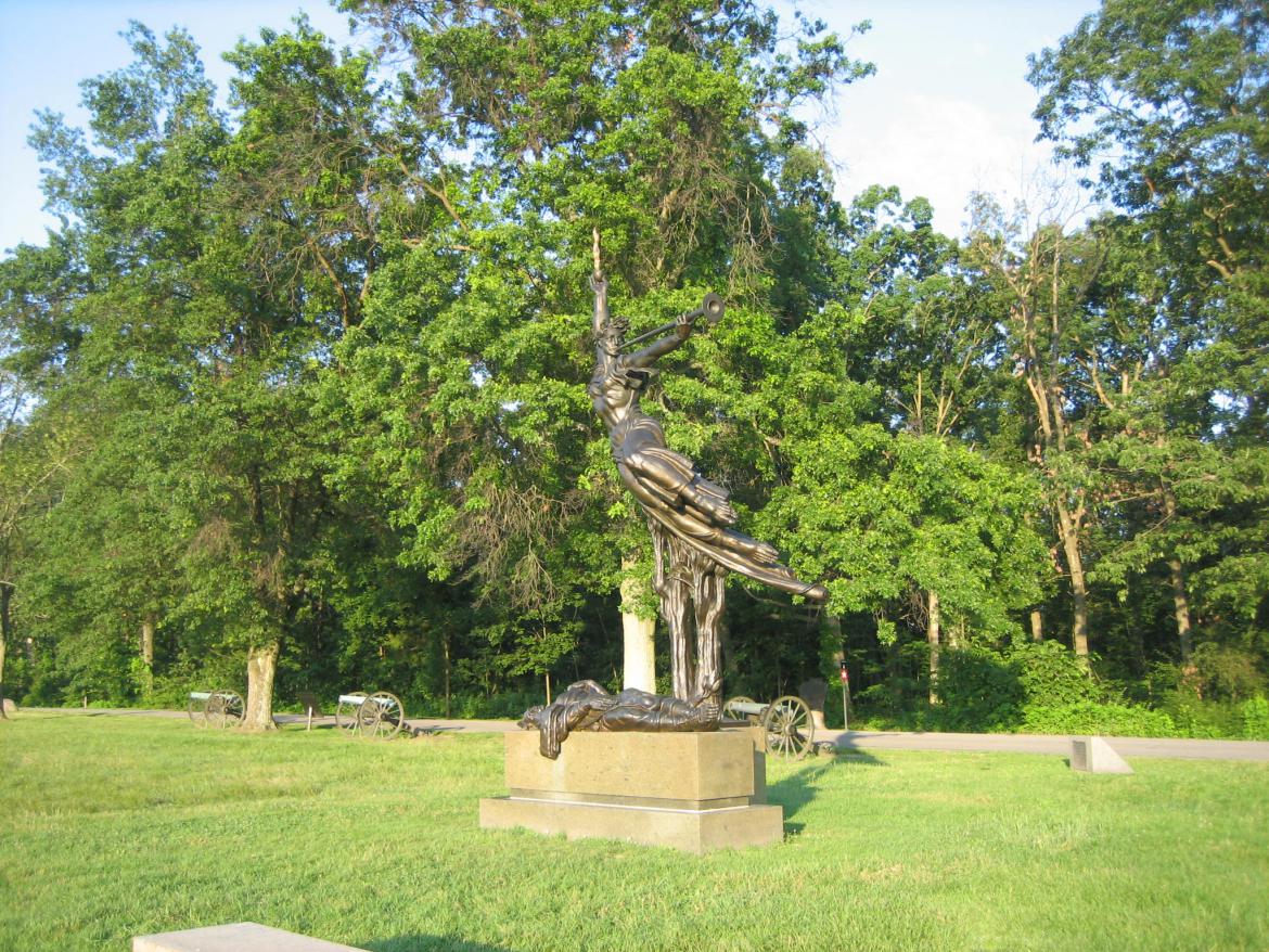 Louisiana Monument from the southwest