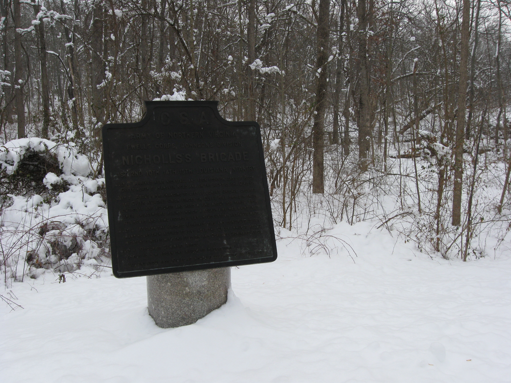 Rock Creek Winter Views | Gettysburg Daily